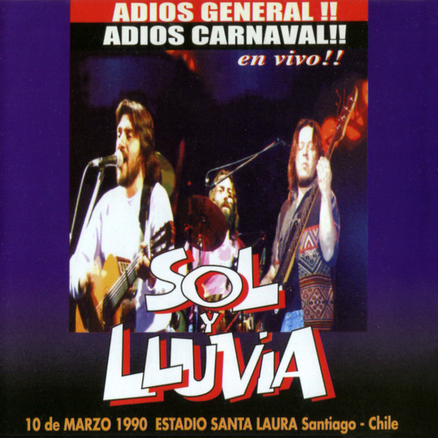 Adiós General, Adiós Carnaval. En Vivo!! album cover