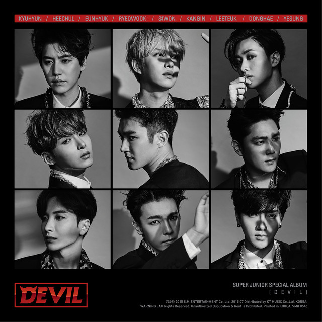 DEVIL - SUPER JUNIOR SPECIAL ALBUM album cover