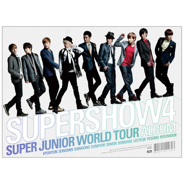 SUPER SHOW 4 - SUPER JUNIOR WORLD TOUR album cover