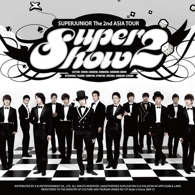 Super Show 2 (The 2nd Asia Tour Concert Album) album cover