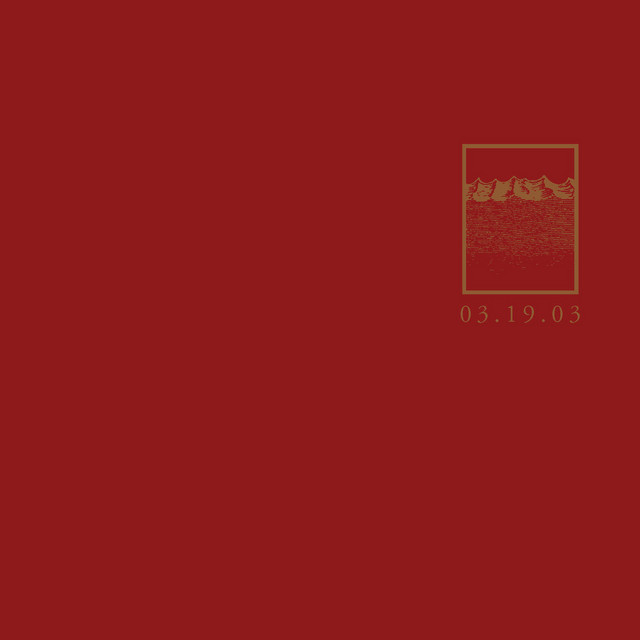 Live II 03.19.03 album cover