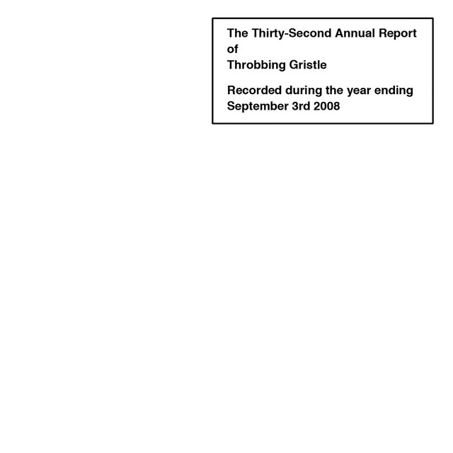 Thirty-Second Annual Report album cover