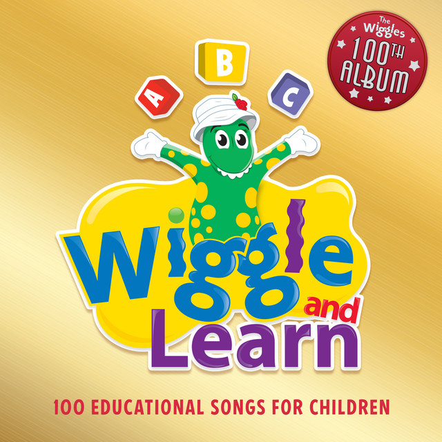 Wiggle and Learn: 100 Educational Songs for Children album cover