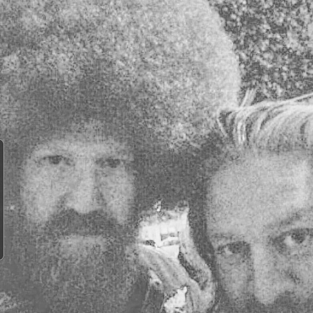 Brent Hinds and Tom Cheshire in West End Motel album cover