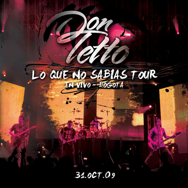 Lo Que No Sabias Tour (En Vivo-Bogota) album cover