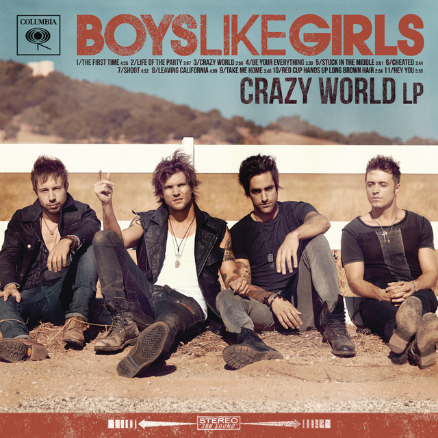 Crazy World album cover