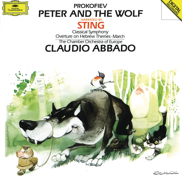 Prokofiev: Peter and the Wolf; Classical Symphony Op.25; March Op.99; Overture Op.34 album cover
