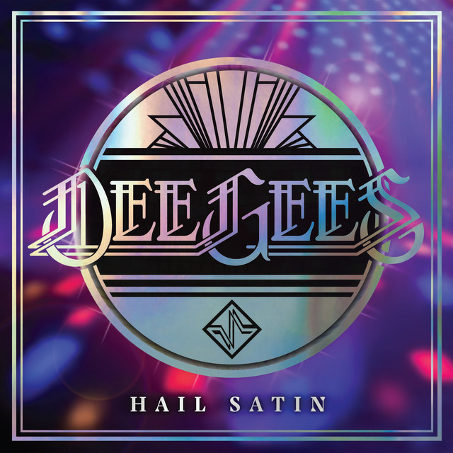 Dee Gees / Hail Satin - Foo Fighters / Live album cover