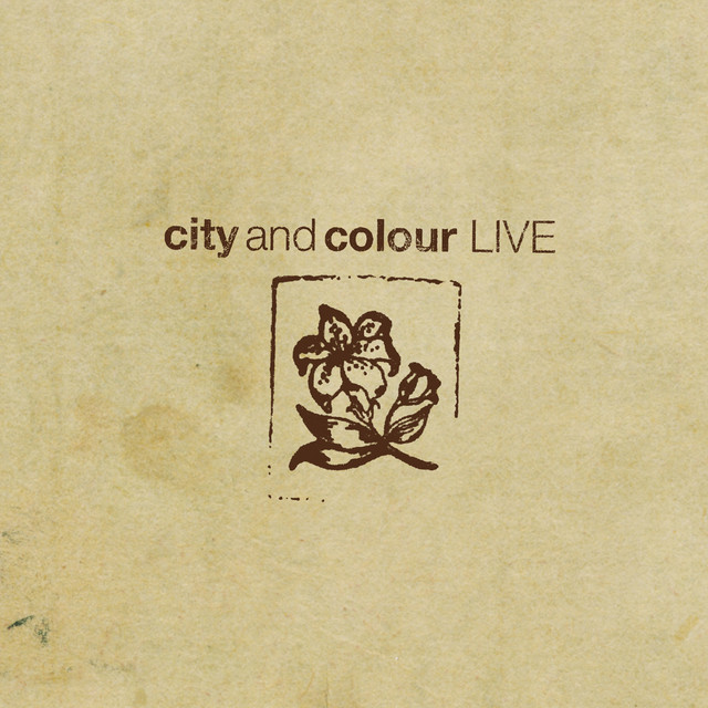 Live album cover