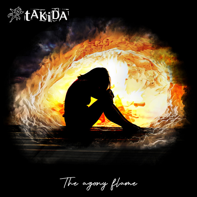 The agony flame album cover
