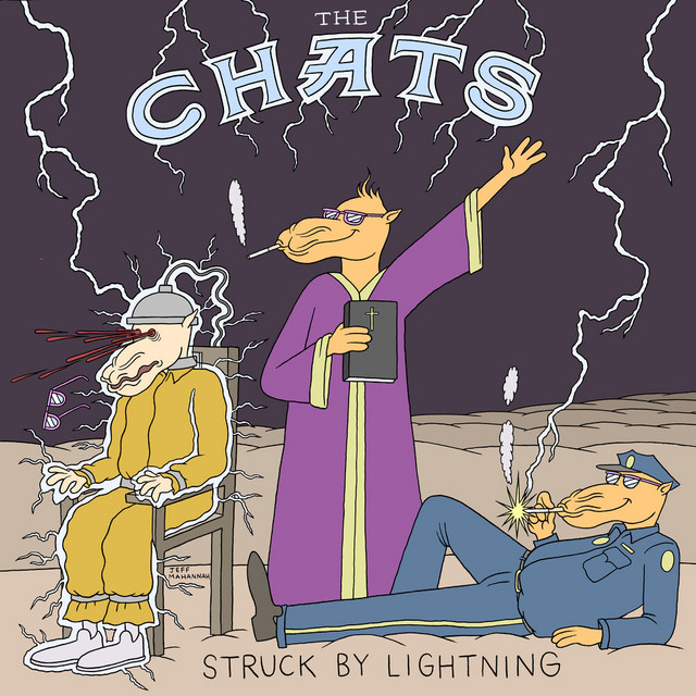 Fender Player Precision Bass as heard on Struck By Lightning by The Chats (2022)