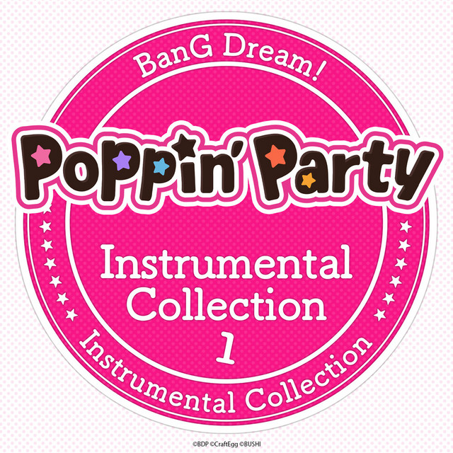Poppin'Party Instrumental Collection 1 album cover