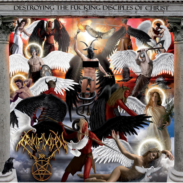 Destroying the Fucking Disciples of Christ album cover