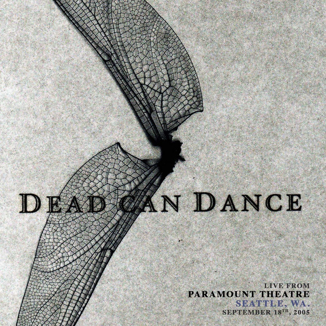 Live from Paramount Theatre, Seattle, WA. September 18th, 2005 album cover