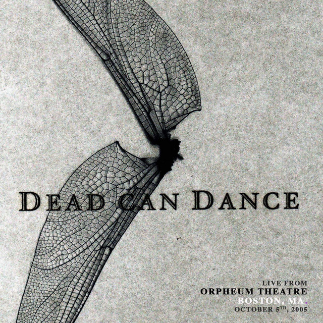 Live from Orpheum Theatre, Boston, MA. October 5th, 2005 album cover