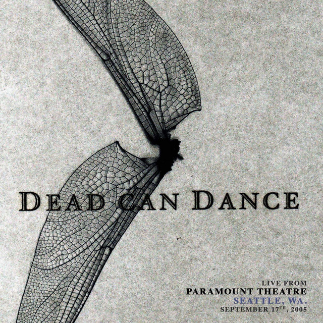 Live from Paramount Theatre, Seattle, WA. September 17th, 2005 album cover