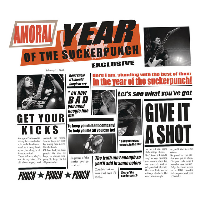 Jackson Firebird Custom Shop as heard on Year of the Suckerpunch by Amoral (2009)