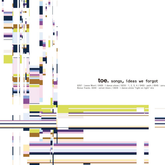songs, ideas, we forgot album cover