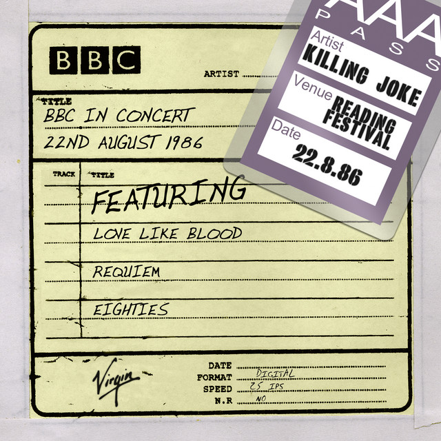 BBC In Concert (22nd August 1986) album cover