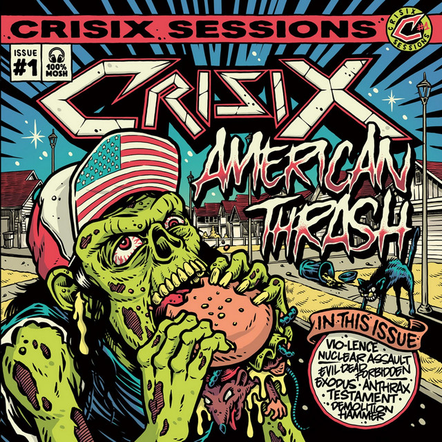 Crisix Session # 1: American Thrash album cover