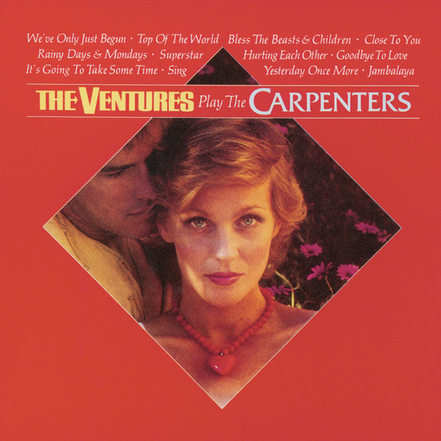 The Ventures Play The Carpenters album cover