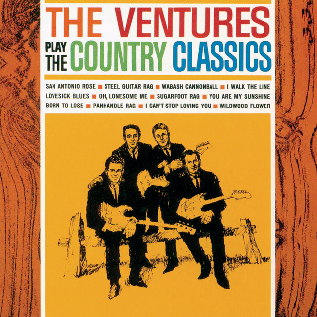 The Ventures Play The Country Classics album cover