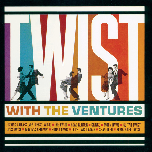 Twist With The Ventures album cover