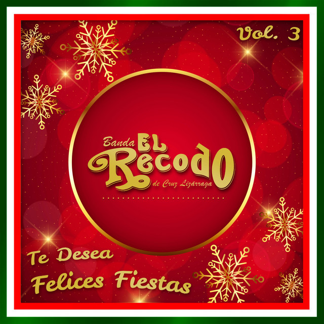 Banda el Recodo Te Desea Felices Fiestas, Vol. 3 album cover