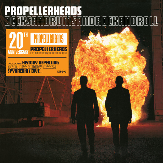 Decksandrumsandrockandroll 20th anniversary album cover