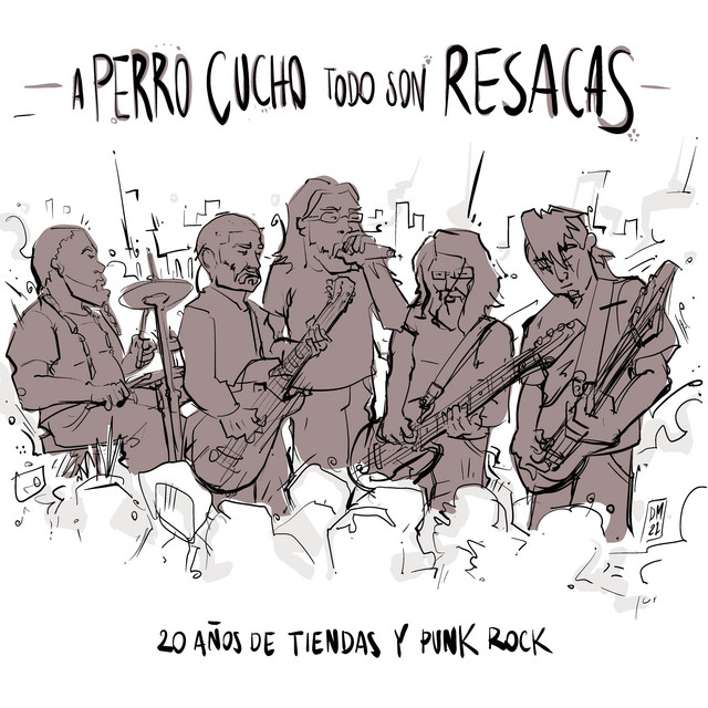 A PERRO VIEJO TODOS SON RESACAS 20 AÑOS DE TIENDAS Y PUNK ROCK album cover