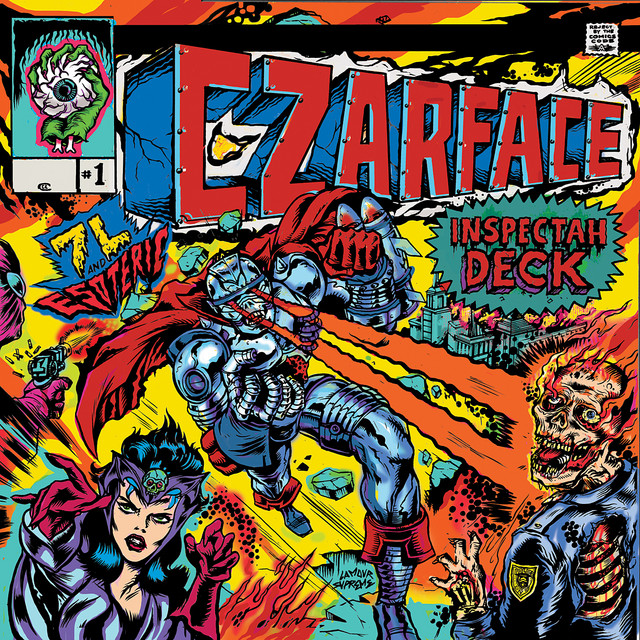 Inspectah Deck + 7L & Esoteric = CZARFACE album cover