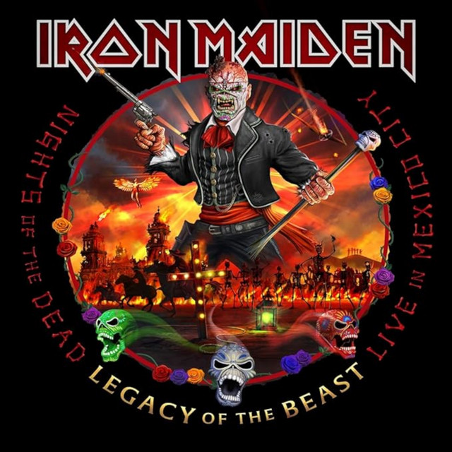 Lado Unicorn Steve Harris Signature Bass as heard on Aces High (Live in Mexico City, Palacio de los Deportes, Mexico, September 2019) by Iron Maiden (2020)
