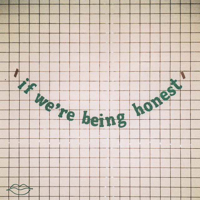 if we're being honest album cover