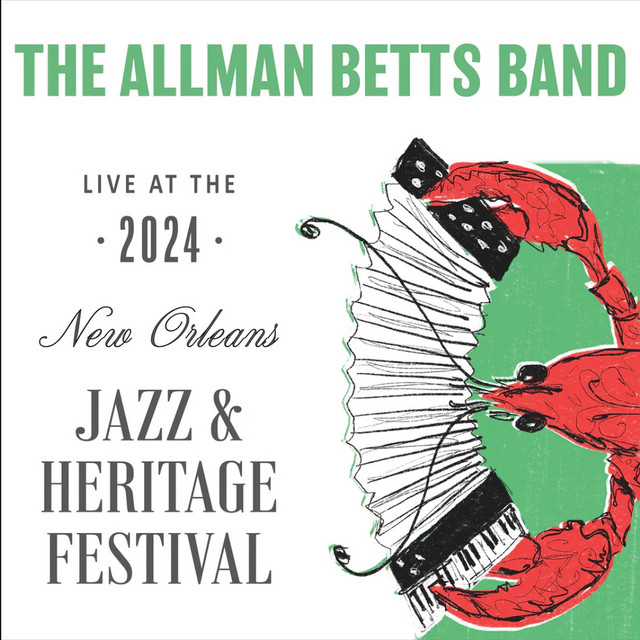 Live at the 2024 New Orleans Jazz & Heritage Festival album cover