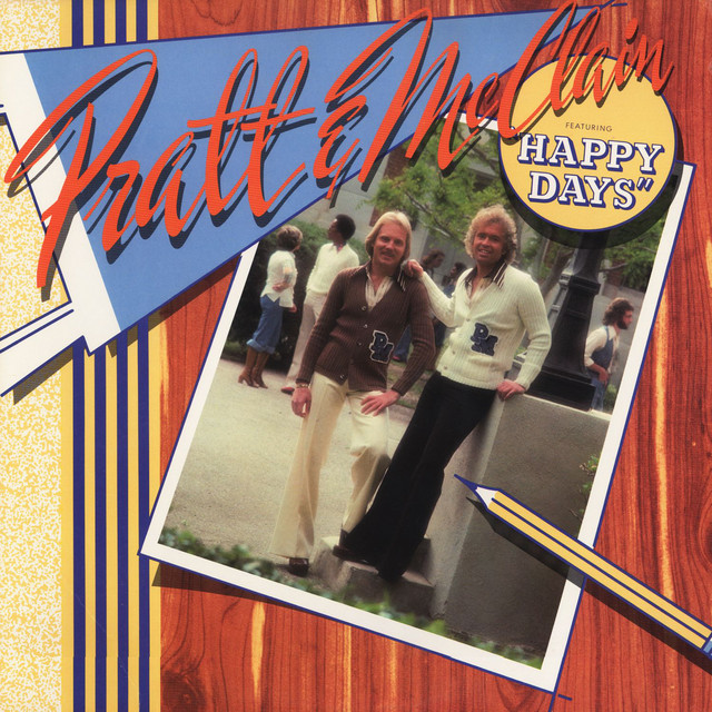 Pratt & McClain featuring "Happy Days" album cover