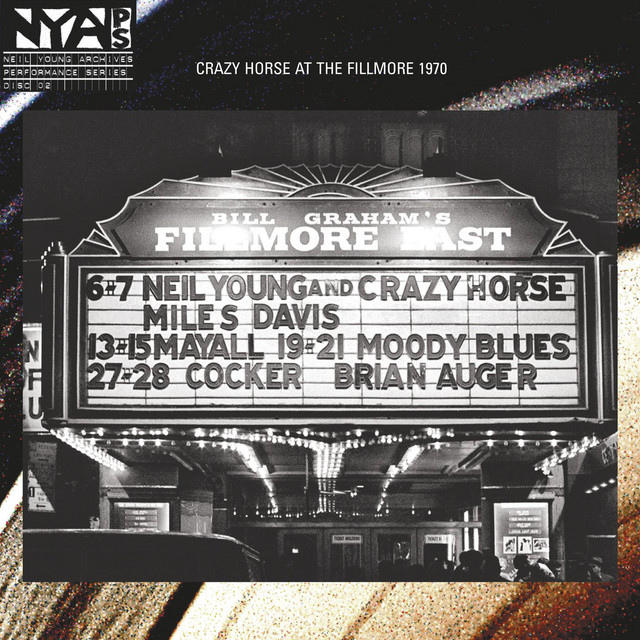 Live at the Fillmore East 1970 album cover