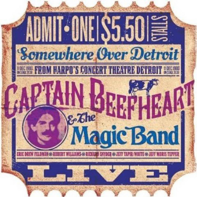Somewhere Over Detroit (Live from Harpos Concert Theatre, Detroit, 11/12/1980) album cover