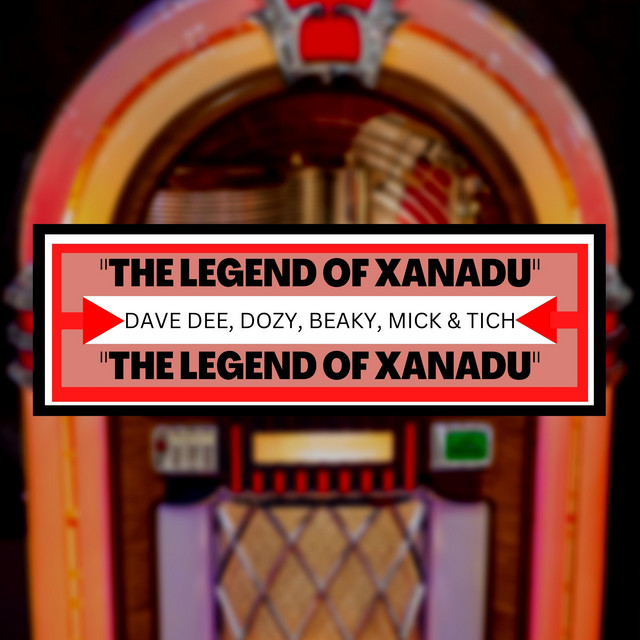 Gibson J-160E as heard on The Legend of Xanadu by Dave Dee, Dozy, Beaky, Mick & Tich (1992)