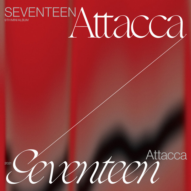 SEVENTEEN 9th Mini Album 'Attacca' album cover