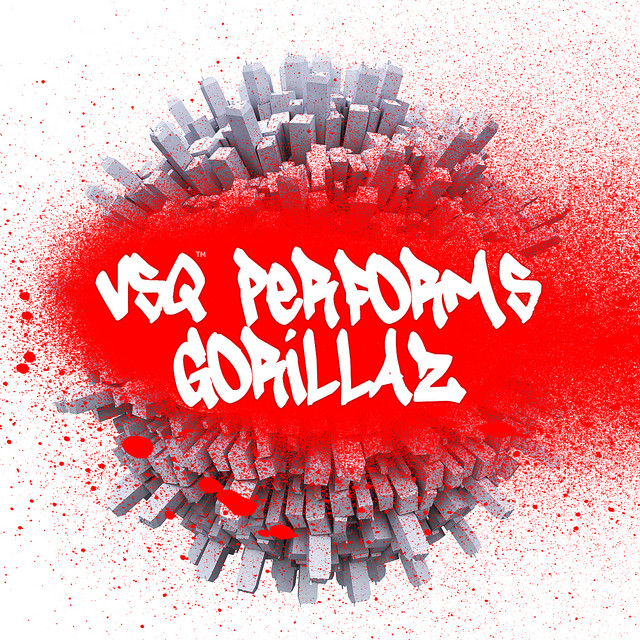VSQ Performs the Gorillaz album cover