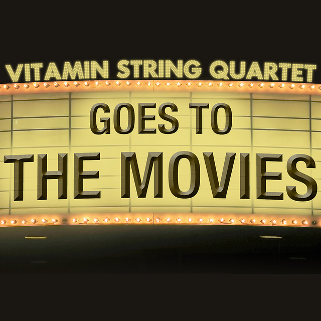 Vitamin String Quartet Goes to the Movies album cover