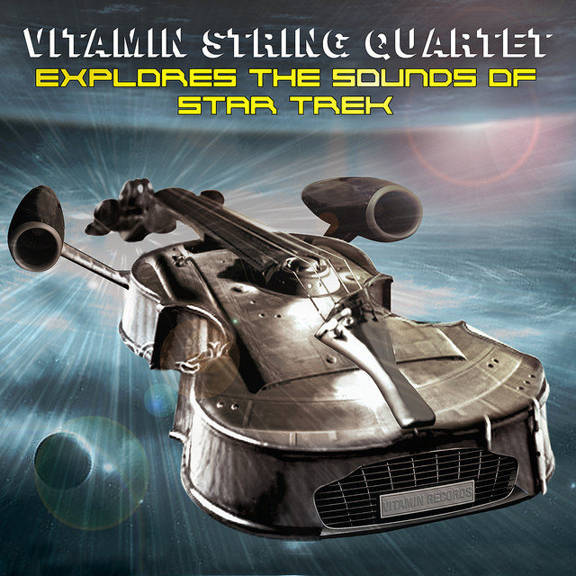 Vitamin String Quartet Explores the Sounds of Star Trek album cover