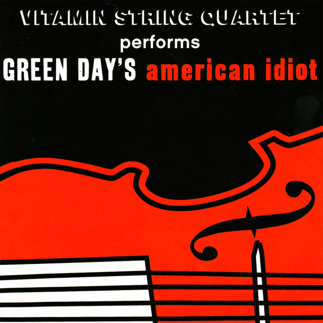 Vitamin String Quartet Performs Green Day's American Idiot album cover