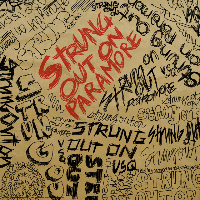 Strung out on Paramore album cover