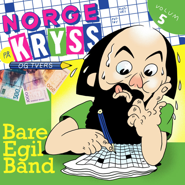 Norge på kryss og tvers volum 5 album cover