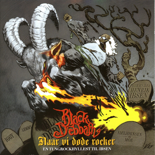 Naar Vi Døde Rocker album cover