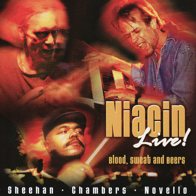 Niacin Live! Blood Sweat and Beers album cover