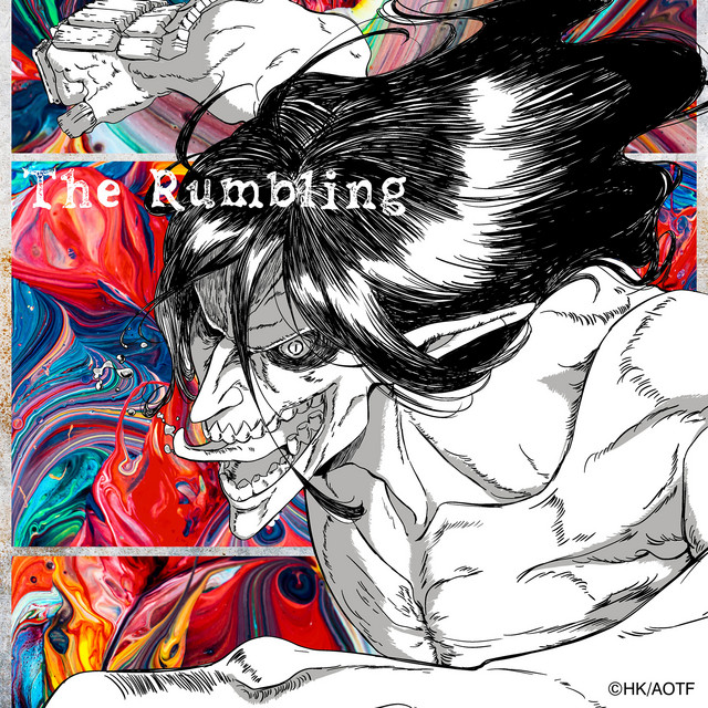 SiM – The Rumbling album cover