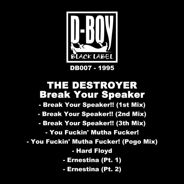 Break Your Speaker album cover