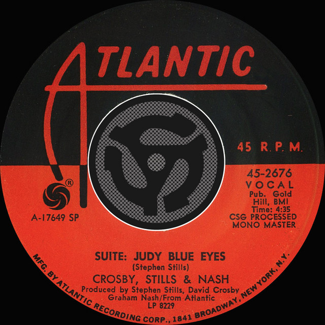 Neumann U67 as heard on Suite: Judy Blue Eyes / Long Time Gone by Crosby, Stills & Nash (1969)